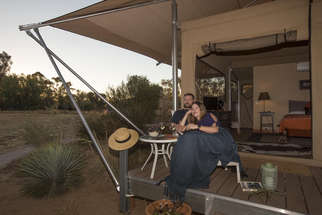 Squeakywindmill Boutique Tent B&B Alice Springs Extérieur photo